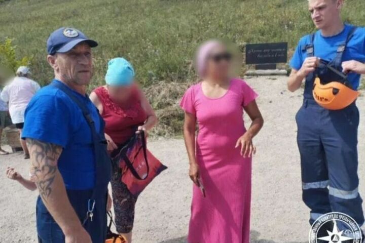 В Башкирии помогли туристам, застрявшим при подъеме на гору Торатау