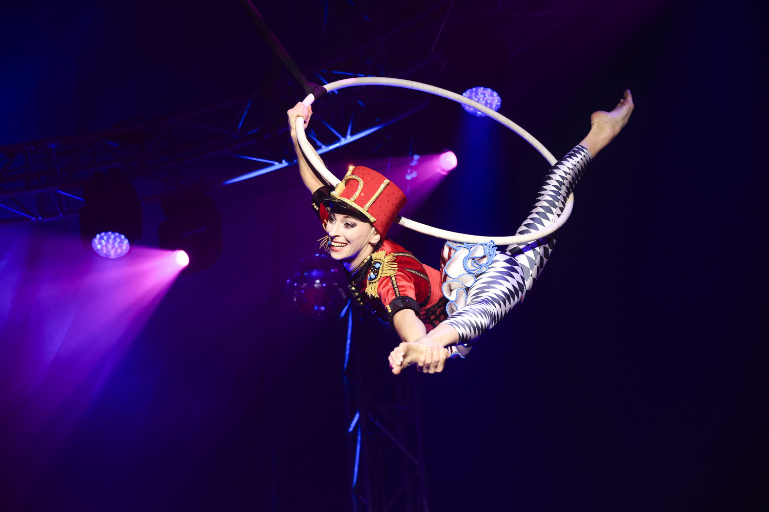 Выступление клоуна на Дне клоуна в Москве