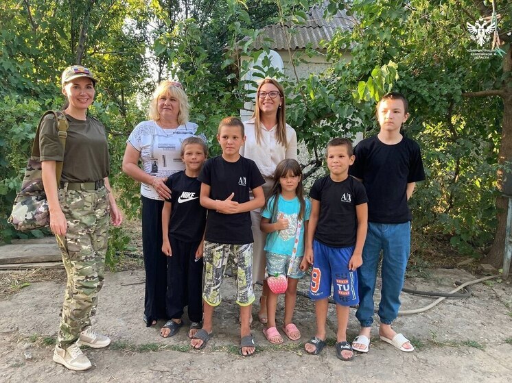 Херсонские меценаты помогли собрать в Анапу детей из семьи погибшего бойца СВО
