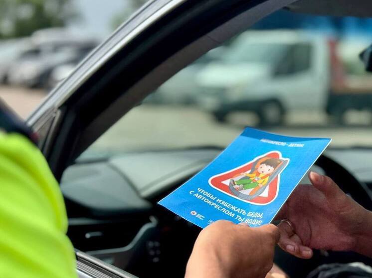 В Ленобласти проследят за безопасностью детей в авто рейдами «Детское кресло»