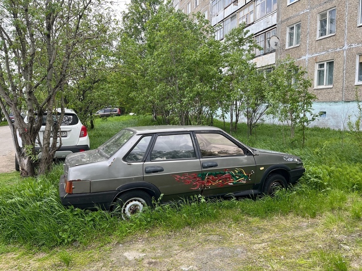 В Мончегорске разыскивают владельцев брошенных автомобилей