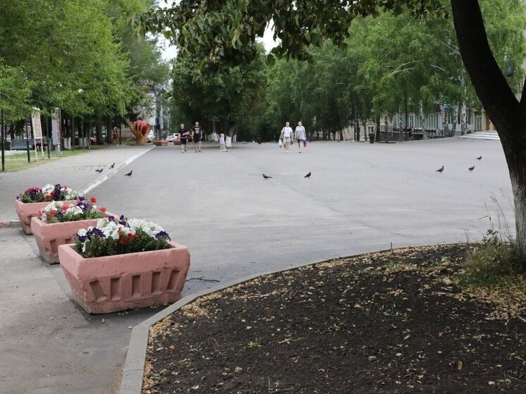 В Кемерове завершены работы по облагораживанию улицы Новогодней