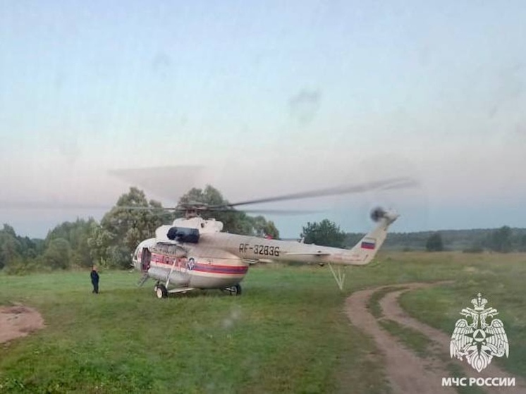 Вертолет Ми-8 совершил экстренный вылет в район Тверской области
