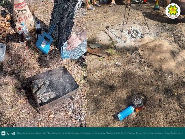 В лесах Чувашии выявлены нарушения на фоне высокой пожароопасности