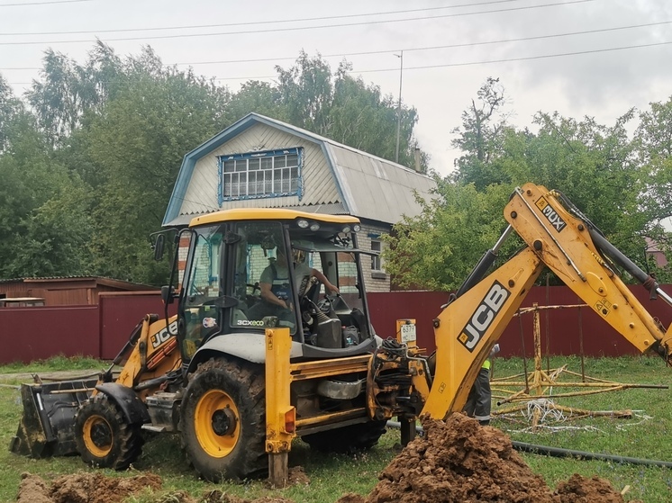 В Великолукском муниципальном округе построен газопровод для догазификации деревни Рыжаково