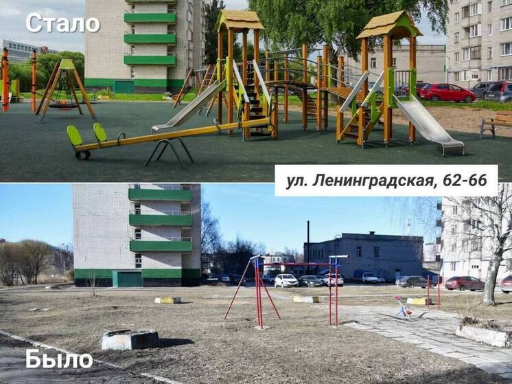 Для юных вологжан обустроят 14 новых игровых зон
