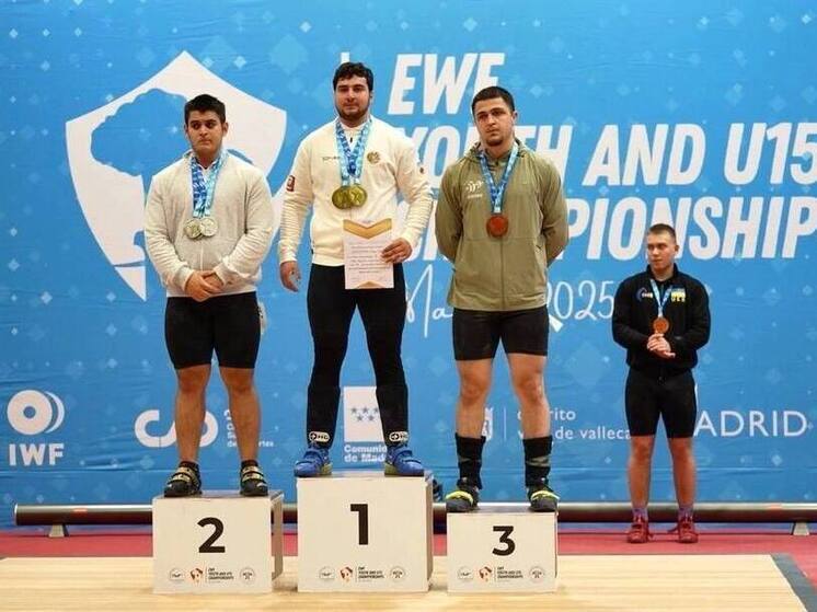 Силач из Осетии стал призёром первенства Европы