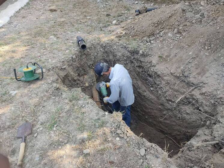В Ингушетии проложили новую водопроводную линию