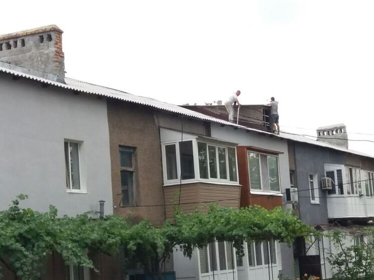 В Старобешевском округе ликвидируют последствия непогоды