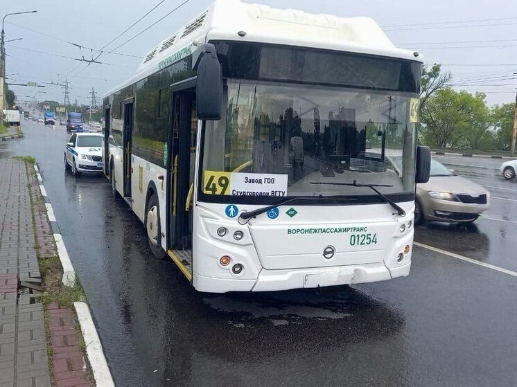 В Воронеже водитель автобуса повалил на пол двух пенсионеров