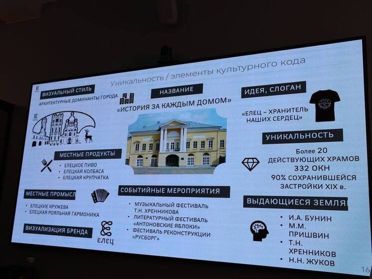 Сенатор от Липецкой области Евгения Уваркина приняла участие в первой установочной встрече по созданию мастер-плана развития Ельца