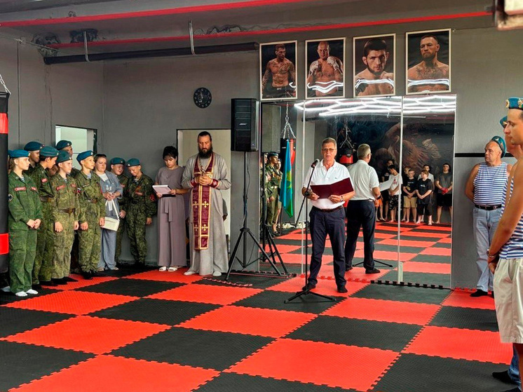 В Тамбовской области открыла двери школа боевых искусств в честь Героя России