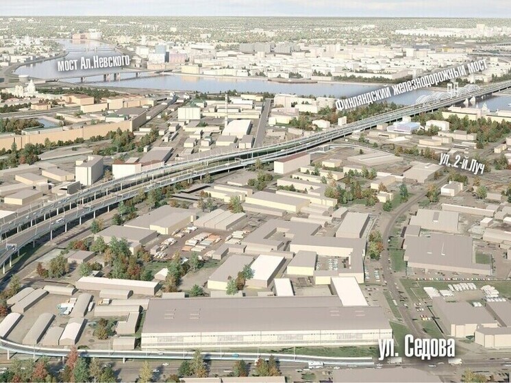 В Петербурге начали подготовку к строительству участков ШМСД