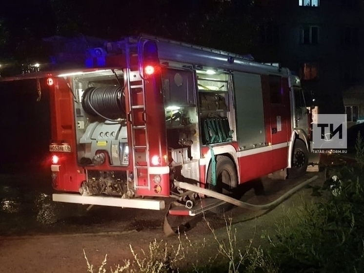 В Татарстане вспыхнул пожар в бане, ставший причиной гибели брата и сестры