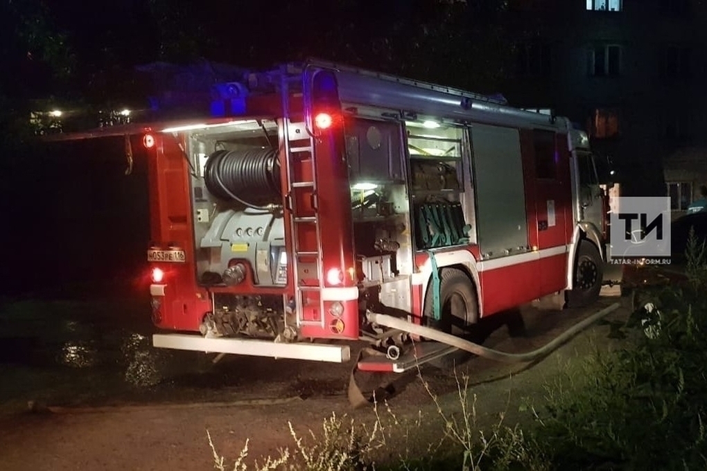 В Татарстане вспыхнул пожар в бане, ставший причиной гибели брата и сестры