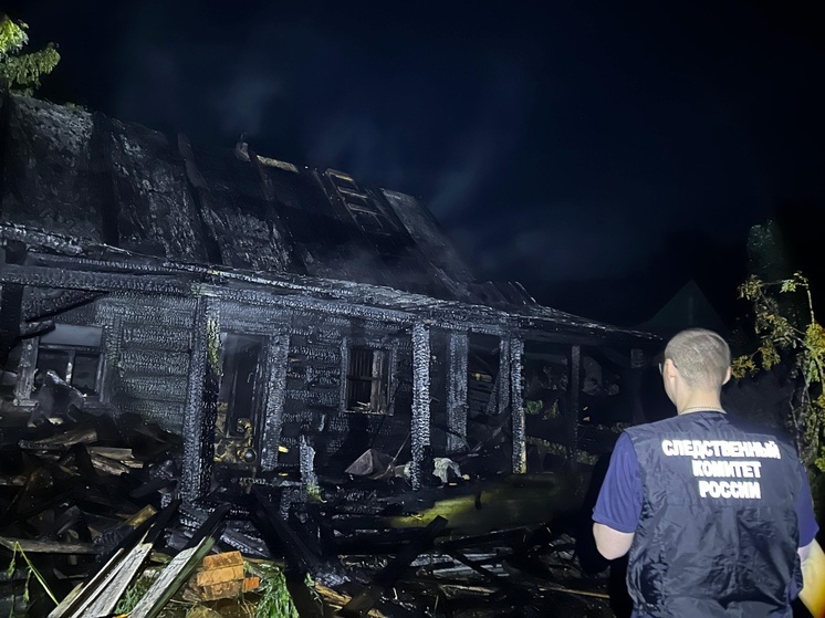 В Коноше мужчина погиб в банном пожаре