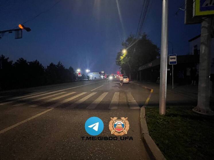 21-летняя девушка попала под колеса машины в Уфе