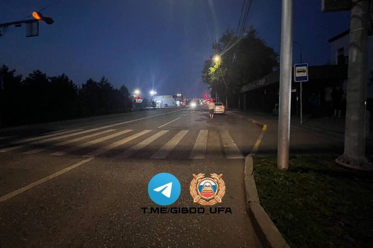21-летняя девушка попала под колеса машины в Уфе
