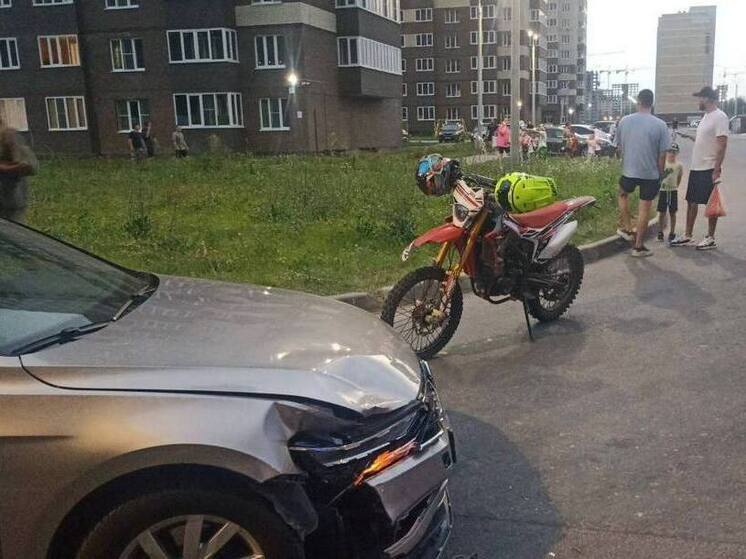 В Чувашии произошло два ДТП с участием питбайков и подростков