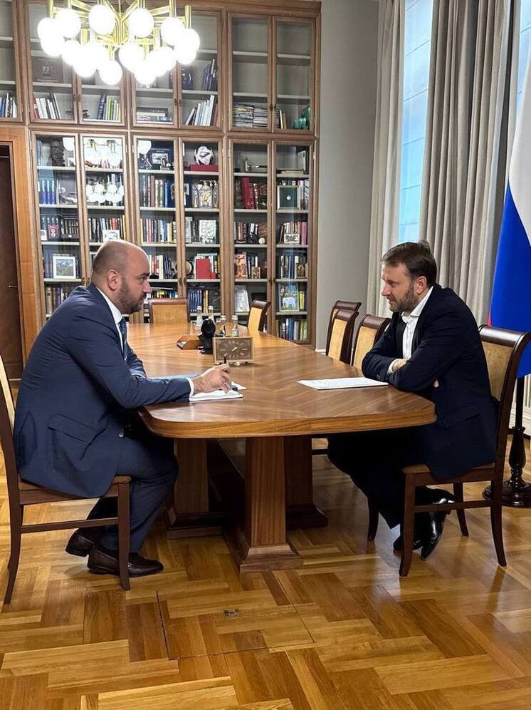 Вячеслав Федорищев обсудил с Максимом Орешкиным развитие беспилотных технологий