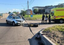 В Апатитах 4 июля произошла авария с участием 12-летнего мальчика