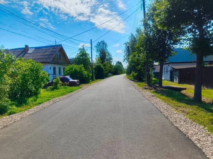 В Старой Руссе закончили ремонт улицы Мира