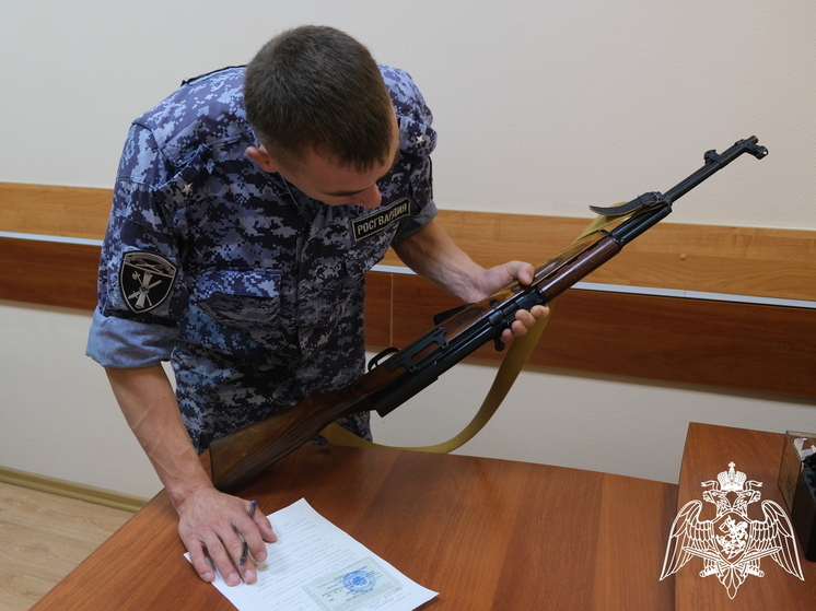 Курские росгвардейцы за неделю проверили 103 владельцев оружия
