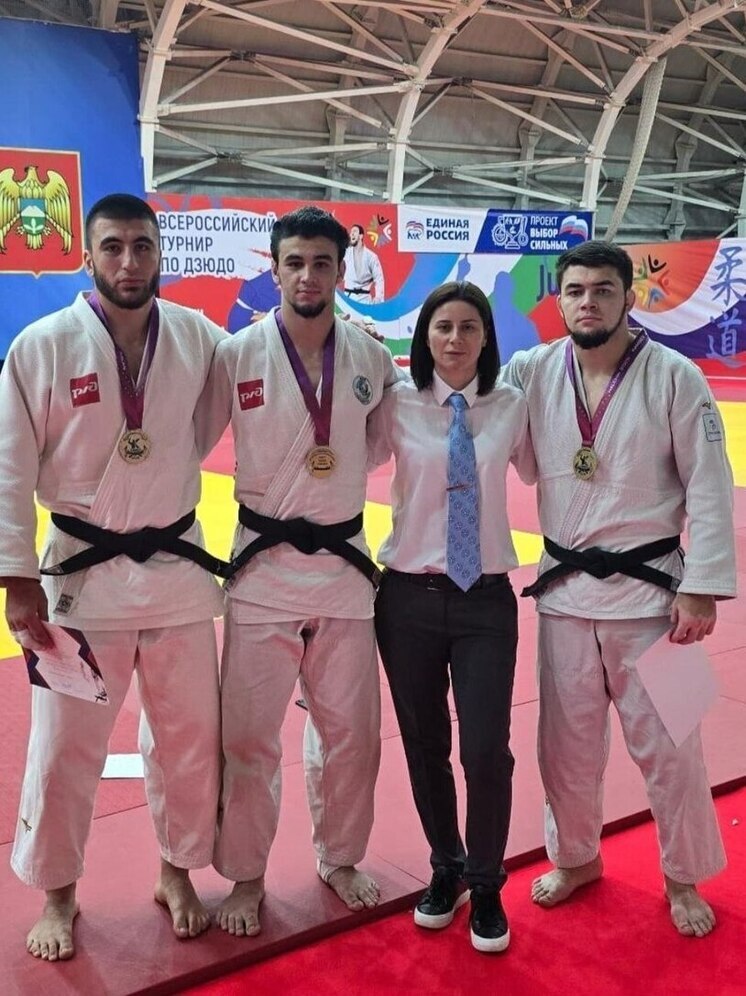 Спортсмены из КБР выиграли медали Всероссийского турнира по дзюдо и самбо