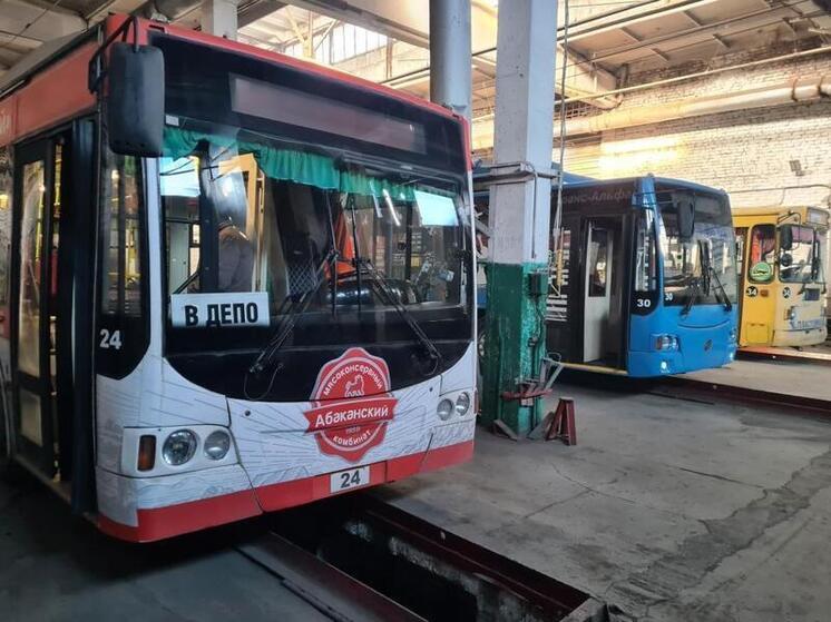 Жителям Абакана подготовили подарок в виде возобновленного троллейбусного маршрута