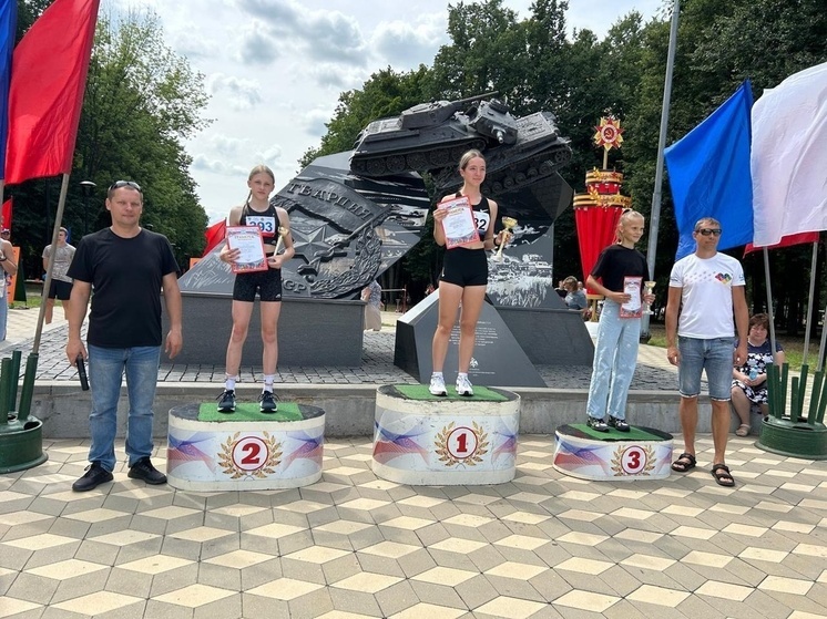 Мценские спортсмены стали призёрами пробега в честь Дня города Орла