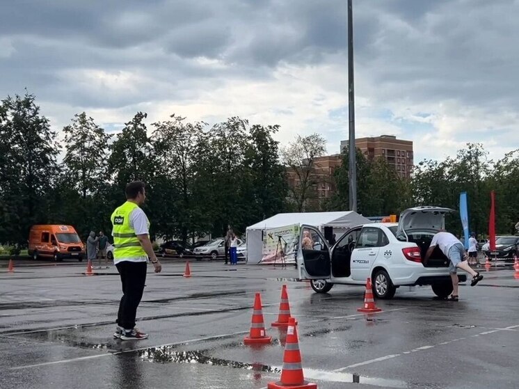 На Новгородчине выбрали лучшего водителя такси вопреки грозе с дождем