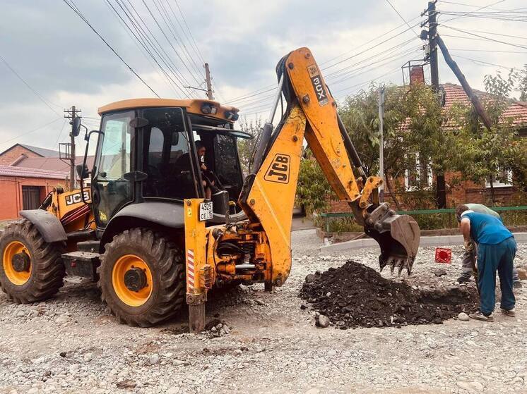 Во Владикавказе впервые за 65 лет ремонтируют улицу Кцоева