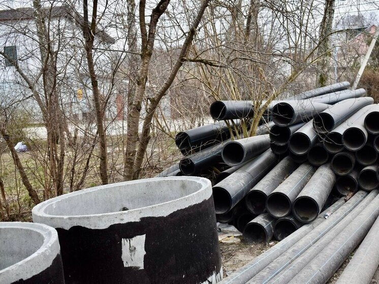 Центральную канализацию подвели к шести улицам в Калининграде