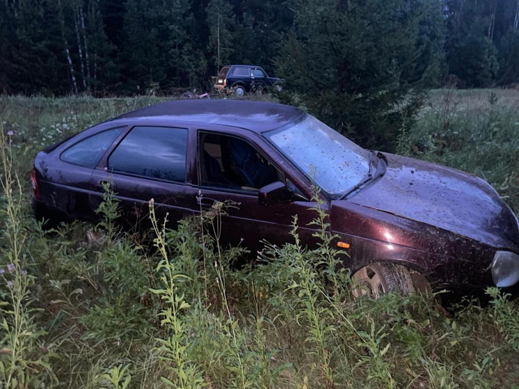 В Моркинском районе водитель не справился с управлением и попал в больницу