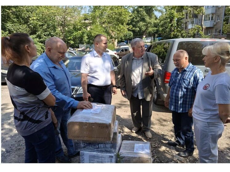 Смоленская таможня передала очередную партию гуманитарной помощи десантникам на СВО