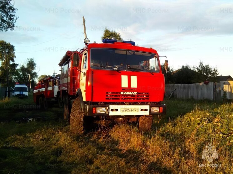 Два пожара зарегистрировано в Чувашии за сутки