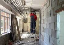 В Омске продолжается масштабная реконструкция Центра восстановительного лечения детской городской поликлиники №2 имени Скворцова, который расположен на Левом берегу, по адресу ул