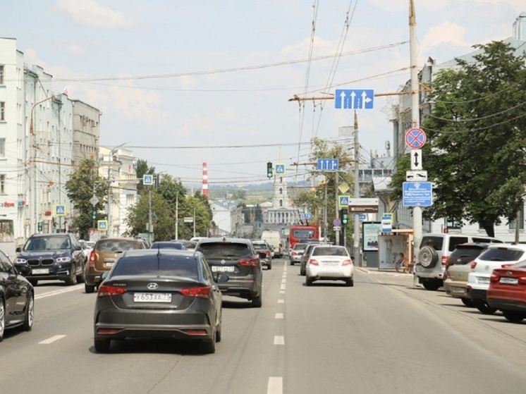 На проспекте Ленина в Туле начался масштабный ремонт дорожного полотна