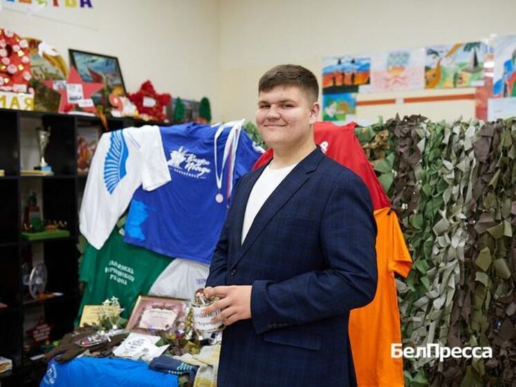 «Волонтер России»: школьник из Чернянки победил в конкурсе «Ученик года – 2025»