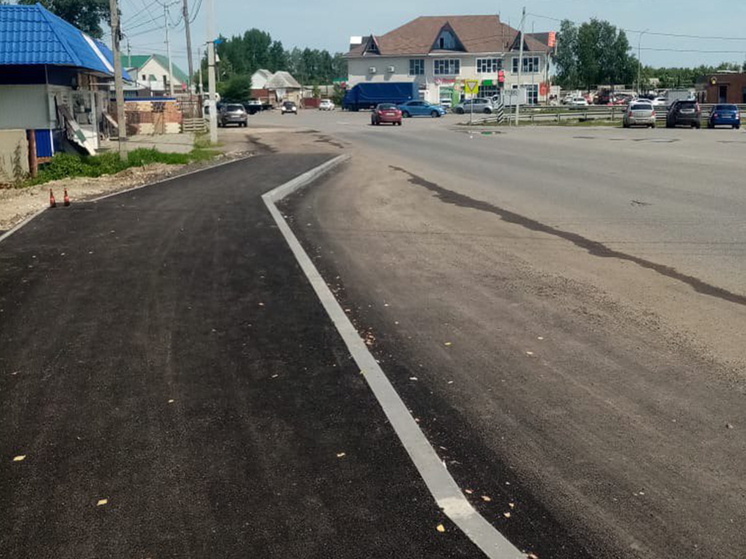 В Нижнем Ломове завершили благоустройство участка улицы Сергеева