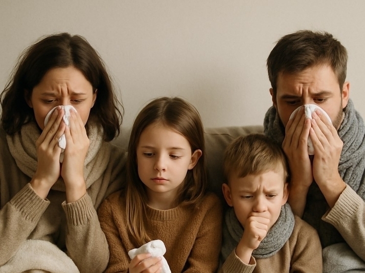 Больше тысячи жителей Псковской области "подхватили" ОРВИ за неделю
