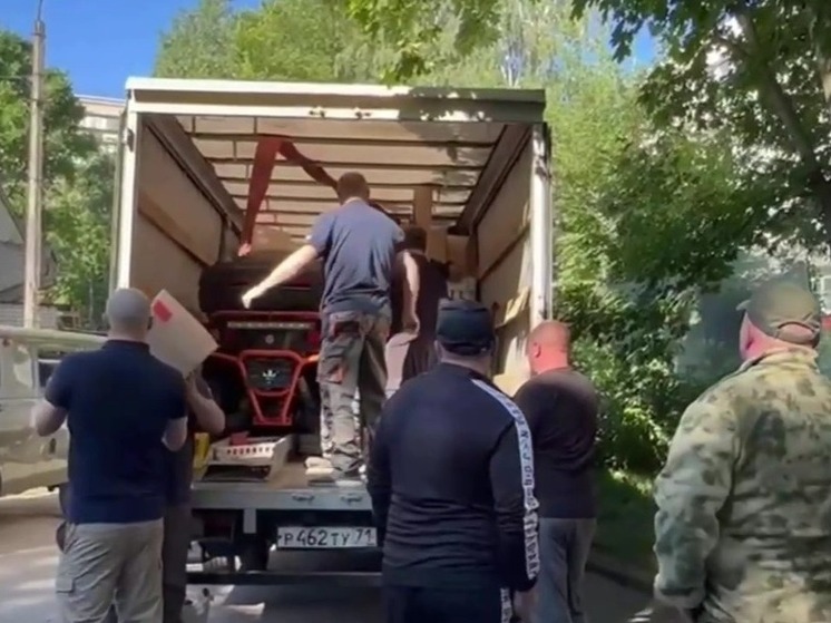 Тульская область отправила квадроциклы, оборудование и пряники в зону СВО