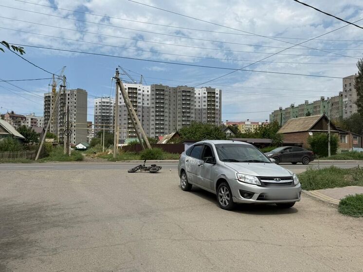 В Астрахани произошла очередная авария с участием подростка