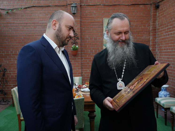 Губернатор Федорищев встретился с новым митрополитом Феодосием