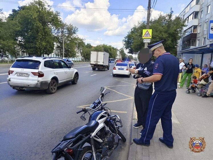 Подросток на мопеде устроил ДТП в Твери