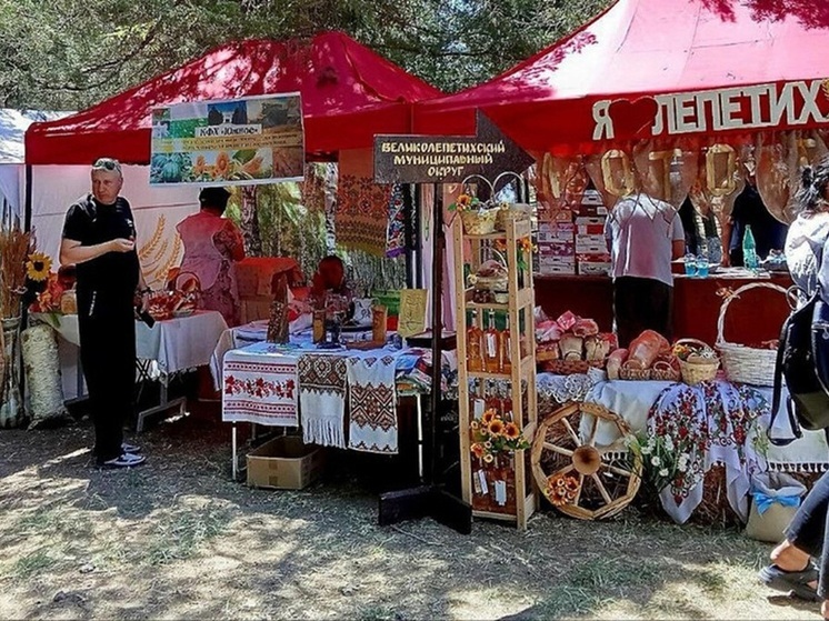 В селе Григорьевка прошла ярмарка, приуроченная к фестивалю «Золото Таврии»