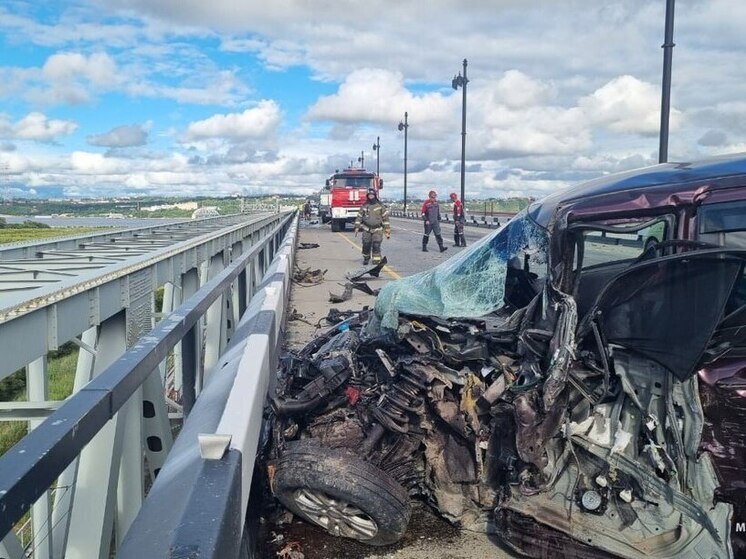 Жёсткое ДТП на мосту через Амур в Хабаровске: пострадал ребёнок