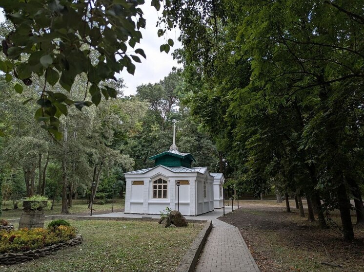 В Курортном парке Ессентуков восстановили Гаазо-Пономаревский источник