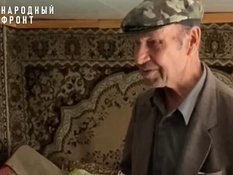 ОНФ Хакасии добился матпомощи на восстановление жилья пенсионеру-погорельцу