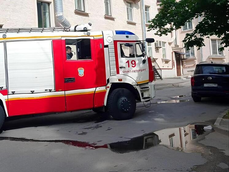 Спасатели Петербурга вывели из горящей квартиры троих и потушили пожар за 11 минут